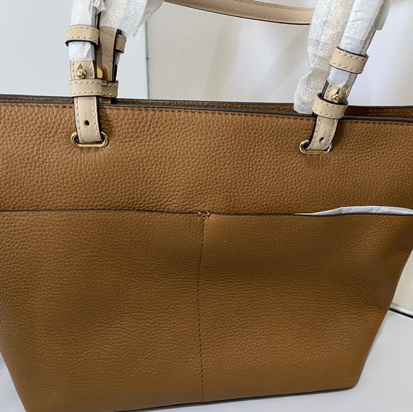 Michael kors Bedford pebbled leather tote med bag MK - Picture 13 of 16